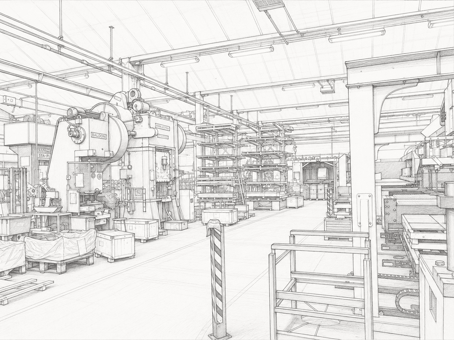 Visual della produzione interna E. SASSONE